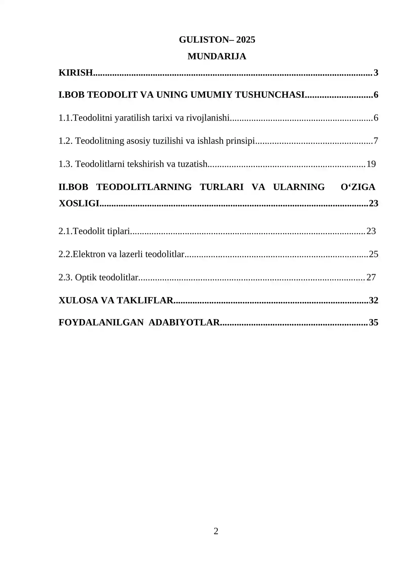Teodolit va uning turlari 2