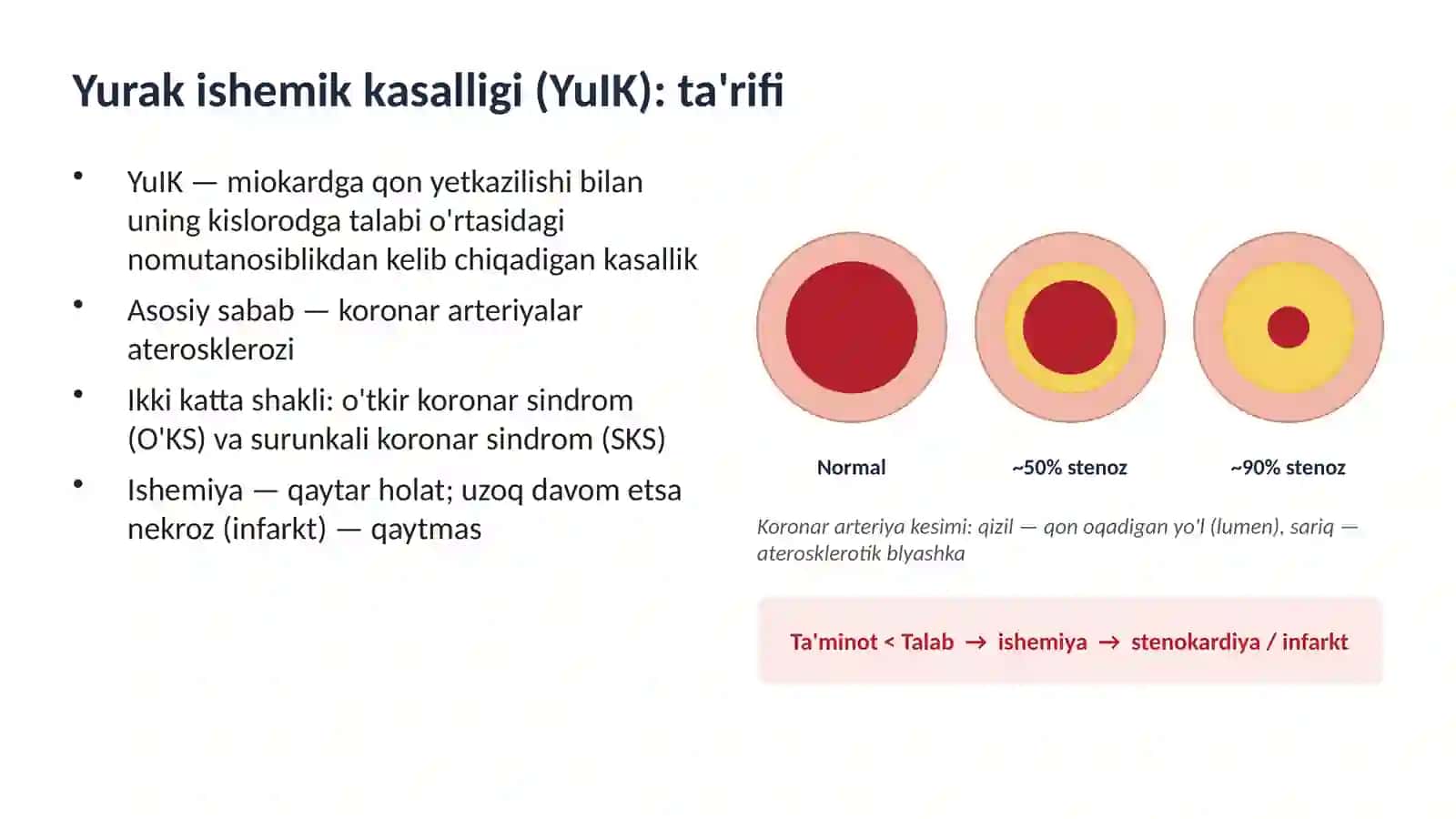 Yurak ishemik kasalligi 2