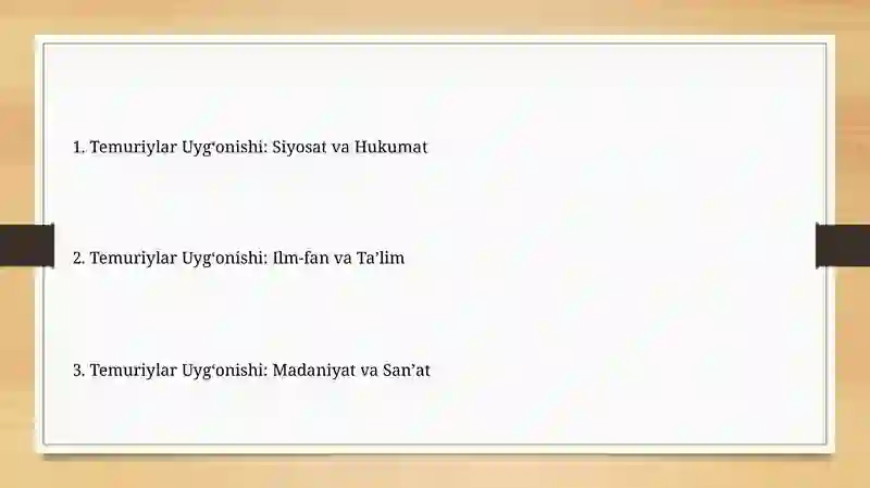 Temuriylar davri renesansi 2