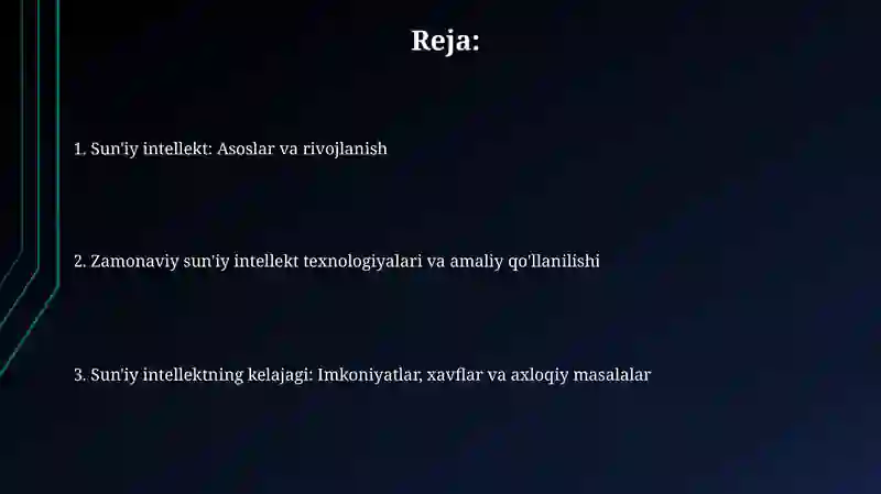 Sun'iy intellekt 2