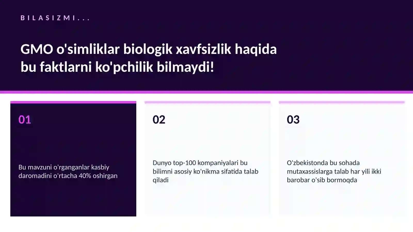 BIOLOGIYA — UY VAZIFALARI 2