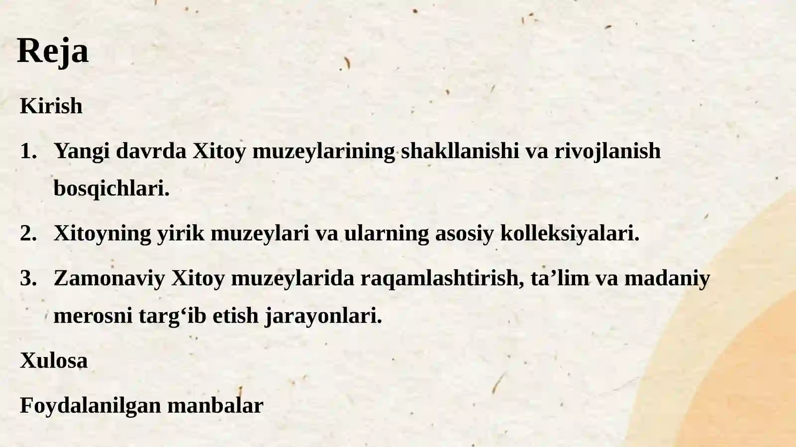 Yangi davrda Xitoy muzeylari 2