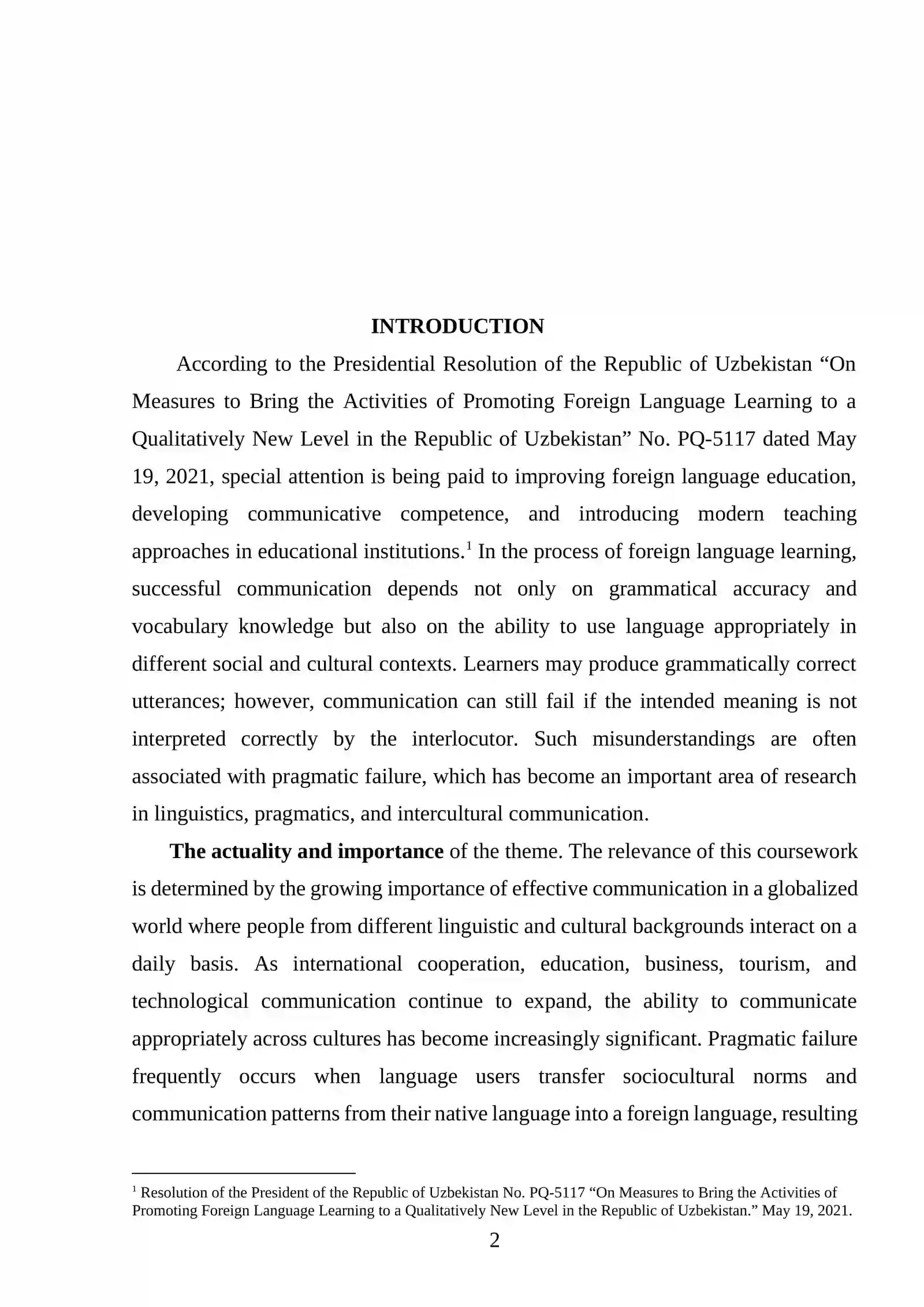 Pragmatic failure and its correction 2