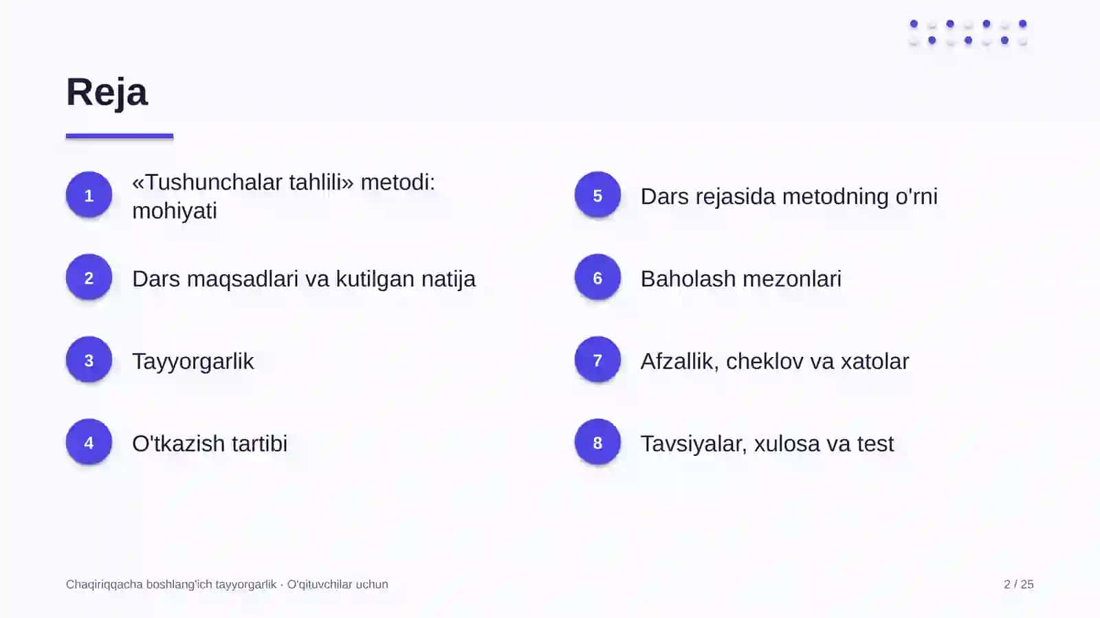 chaqiriqqacha boshlang'ich tayyorgarlik darslarida tushunchalar tahlili metodidan foydalanish 1862 2