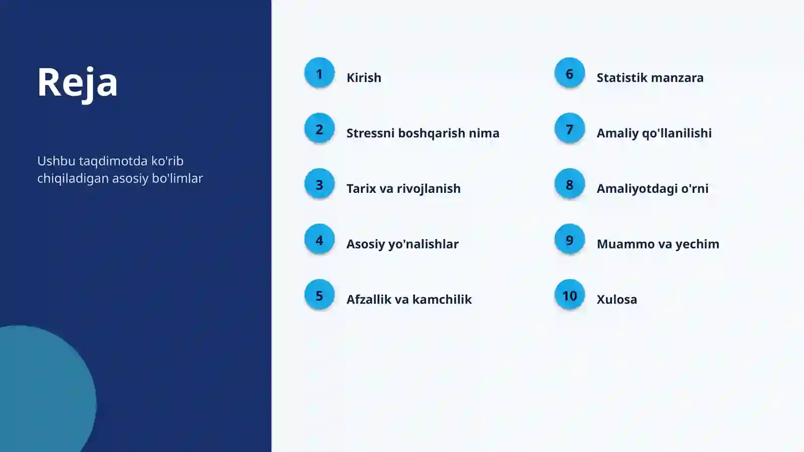 Stressni boshqarish 2