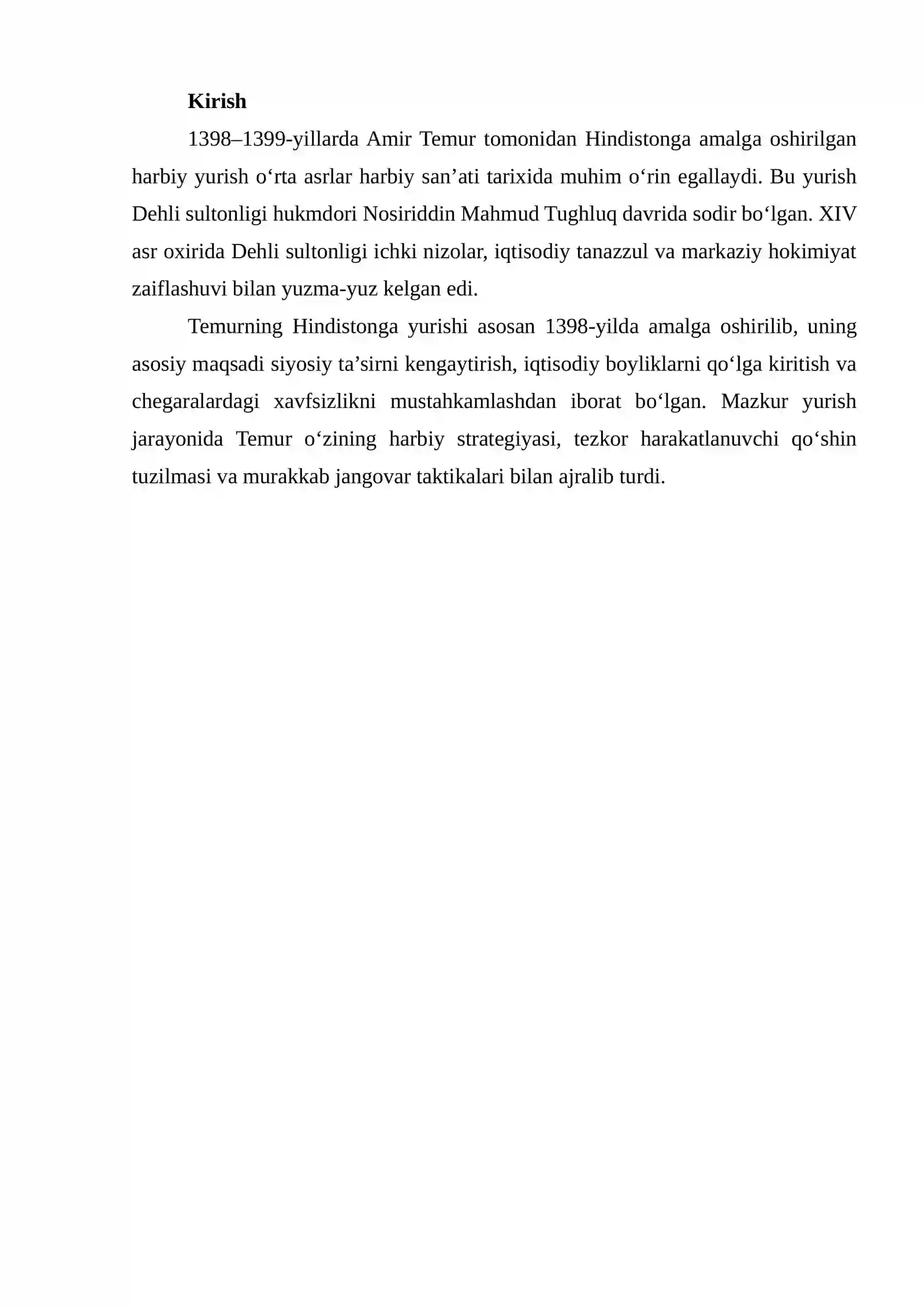 AMIR TEMURNING HINDISTONGA YURUSHI 2