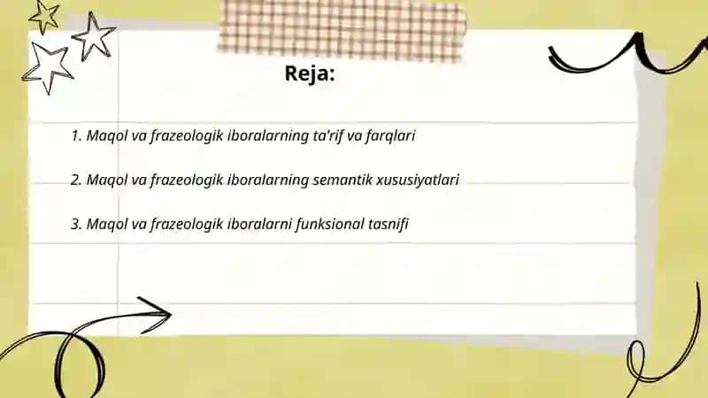 Xalq maqollari va frazeologik iboralardan foydalanish mahorati 2