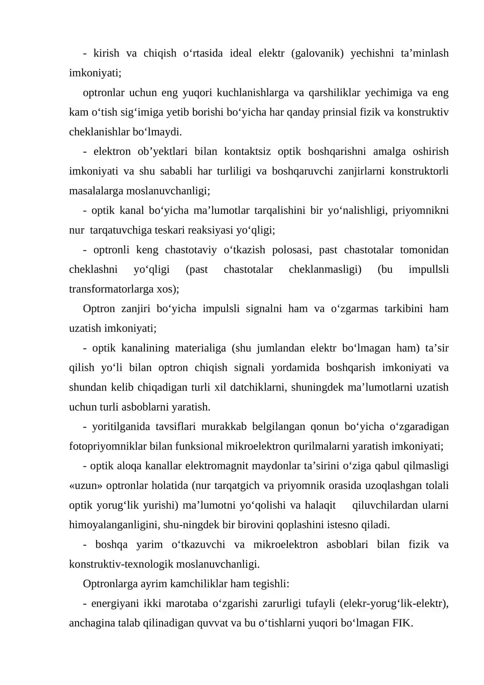 Optorelektron mikrosxemalar 2