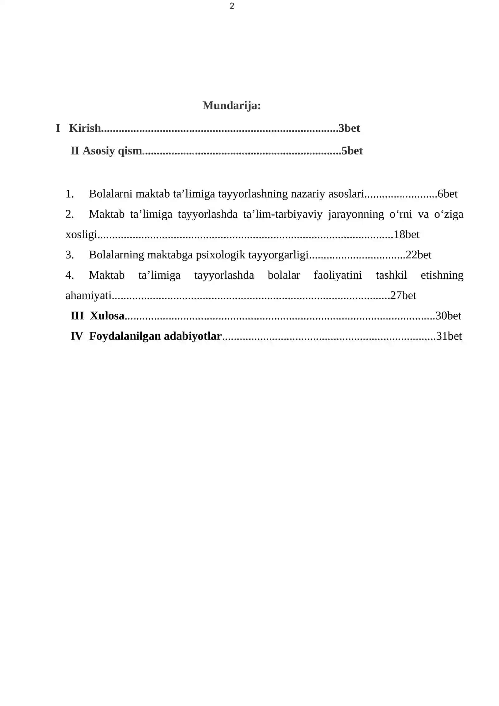 Bolalarni maktab ta’limiga tayyorlashda ta’lim-tarbiyaviy jarayonning o‘rni va o‘ziga xosligi 2