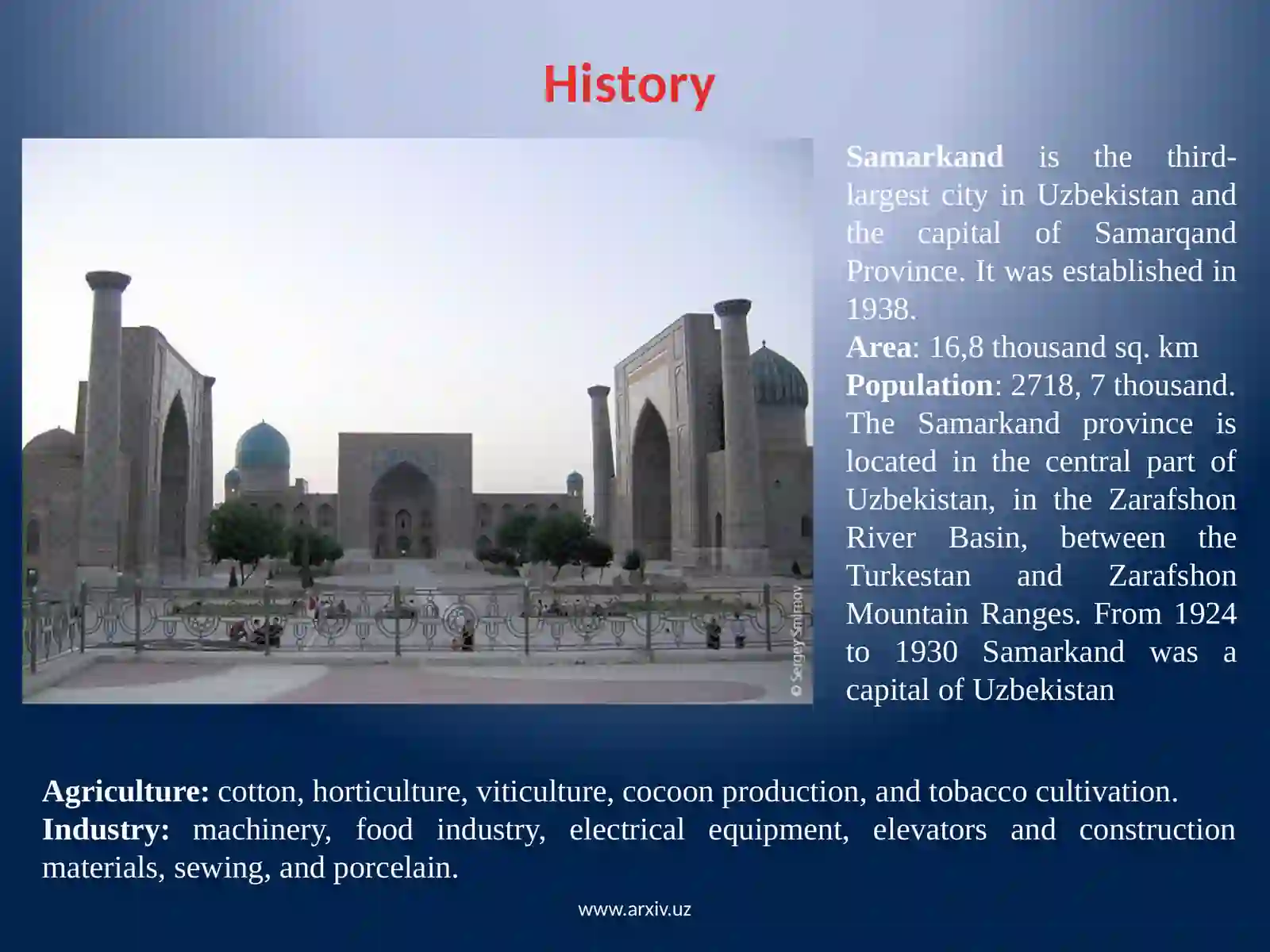 Monuments of Samarkand 2