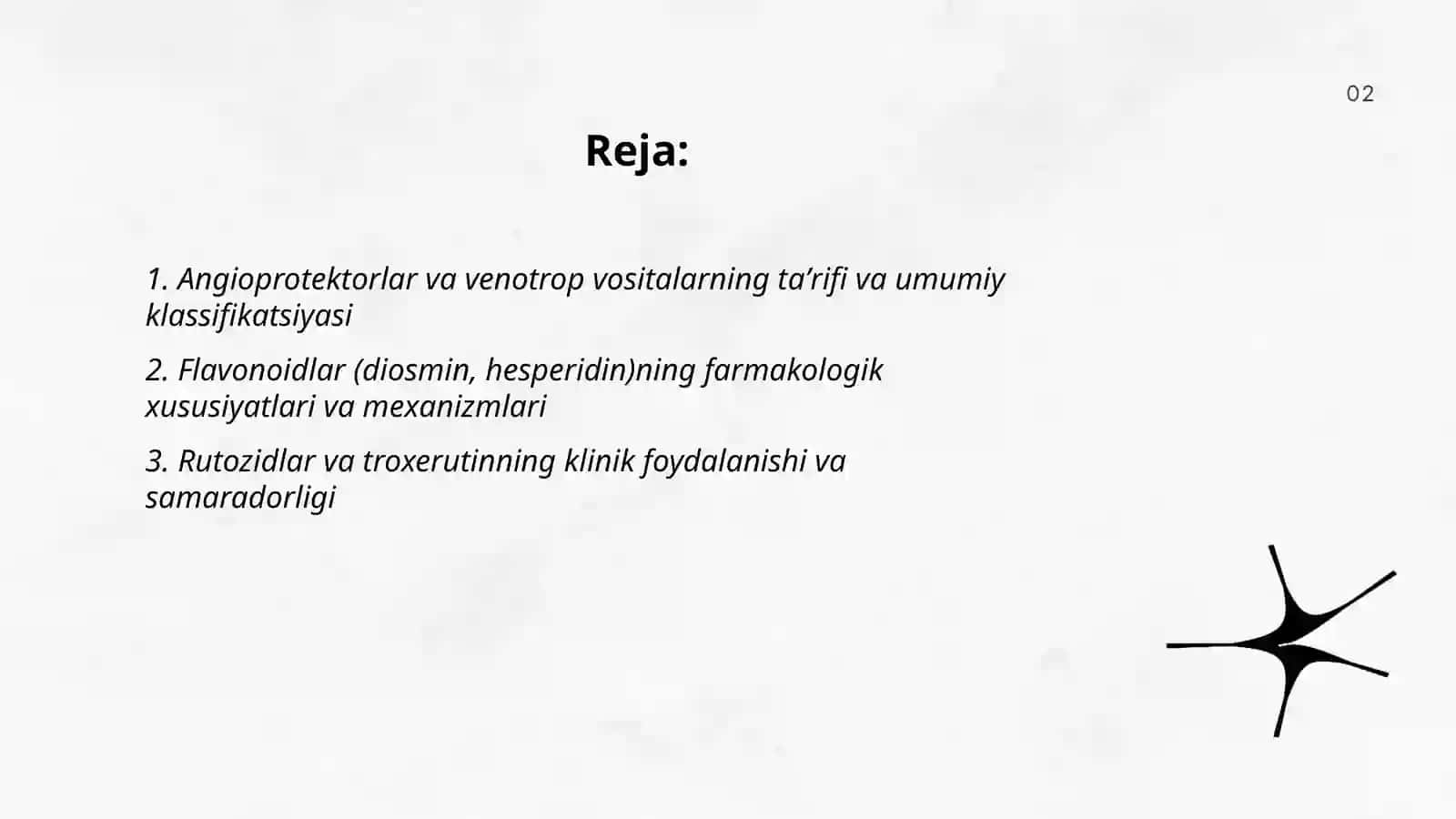Angioprotektorlar, Venotrop vositalar 2