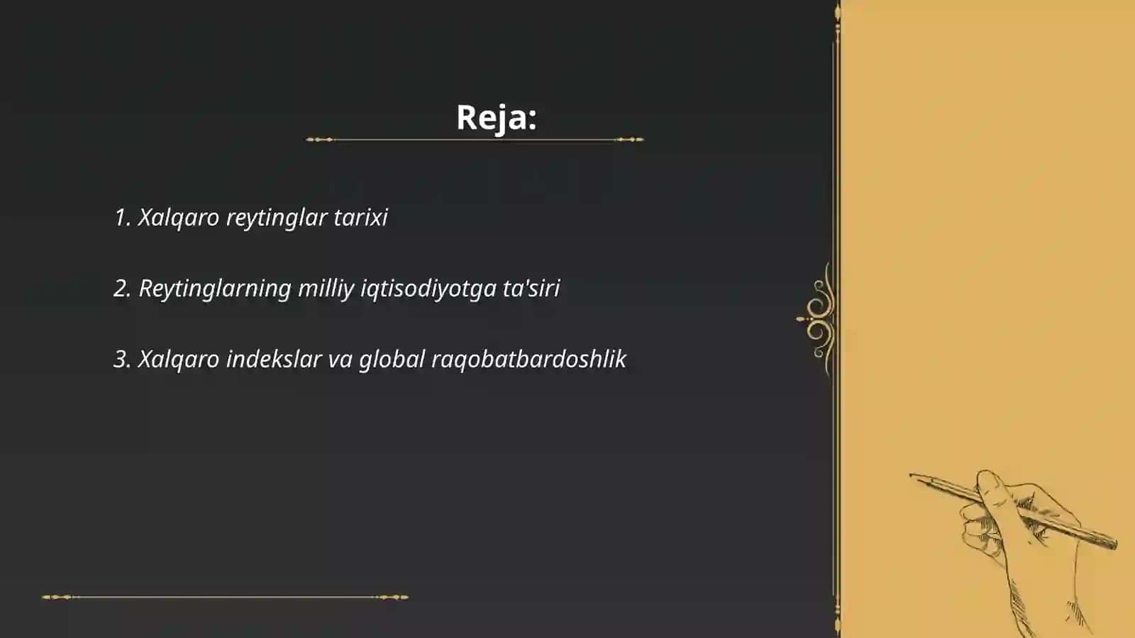 Xalqaro reytinglar tarixi 2