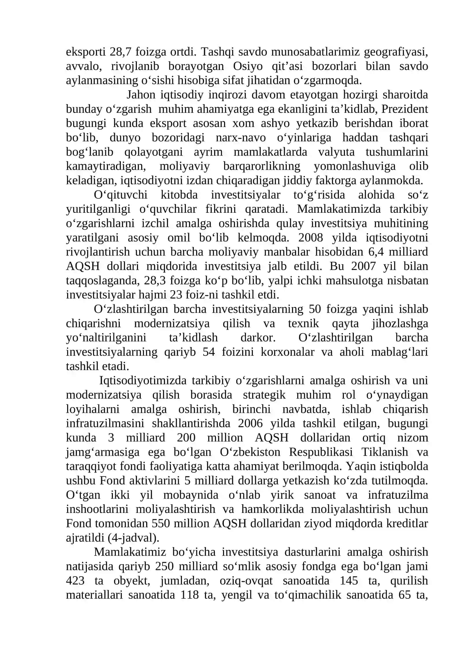 Inqirozga qarshi choralar dasturi 2
