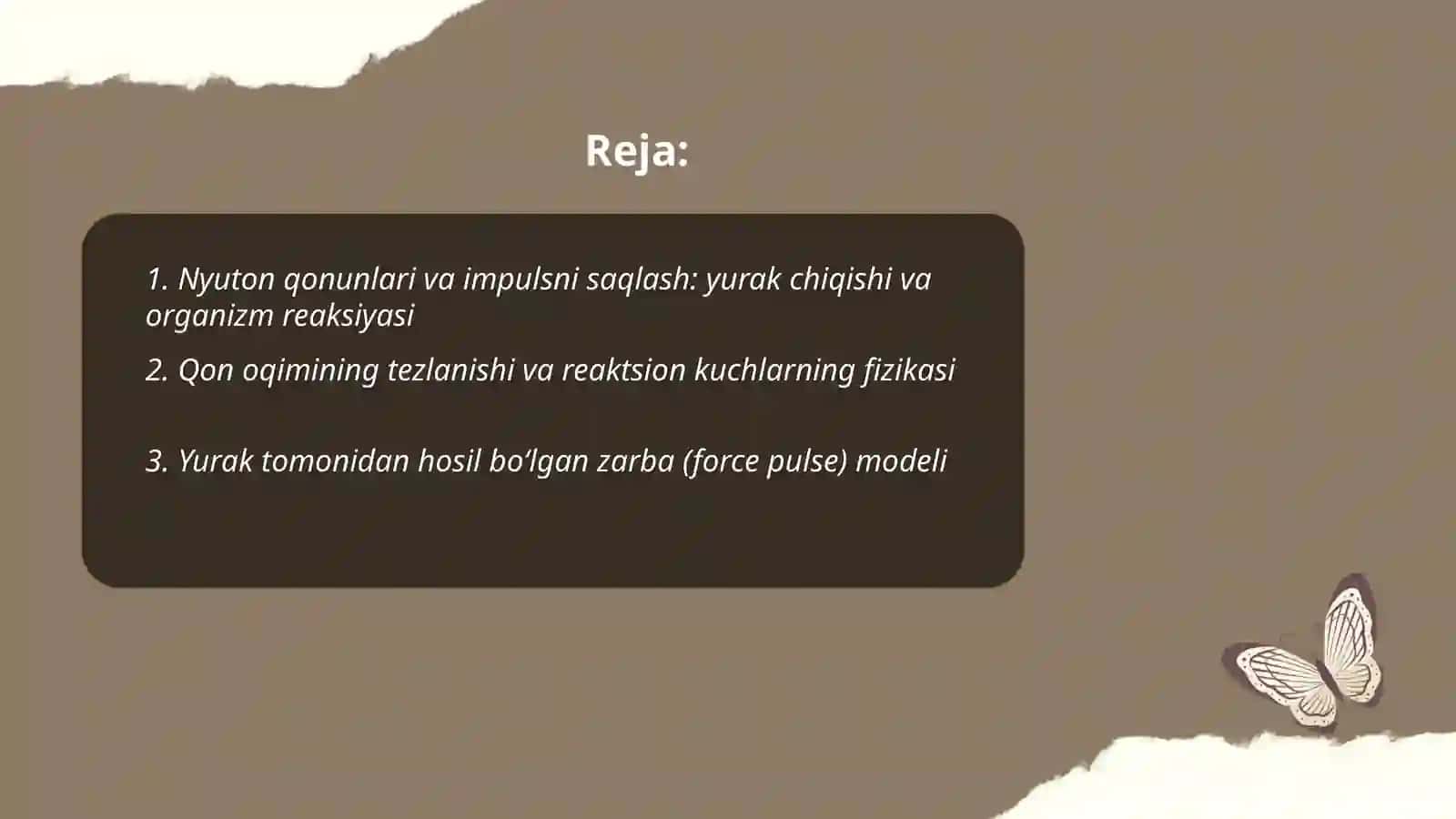 Ballistokardiografiyaning fizikaviy asosi 2