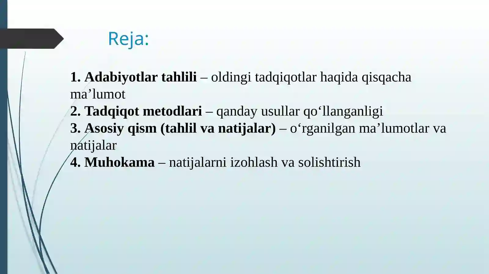 Akademik yozuv turlari 2