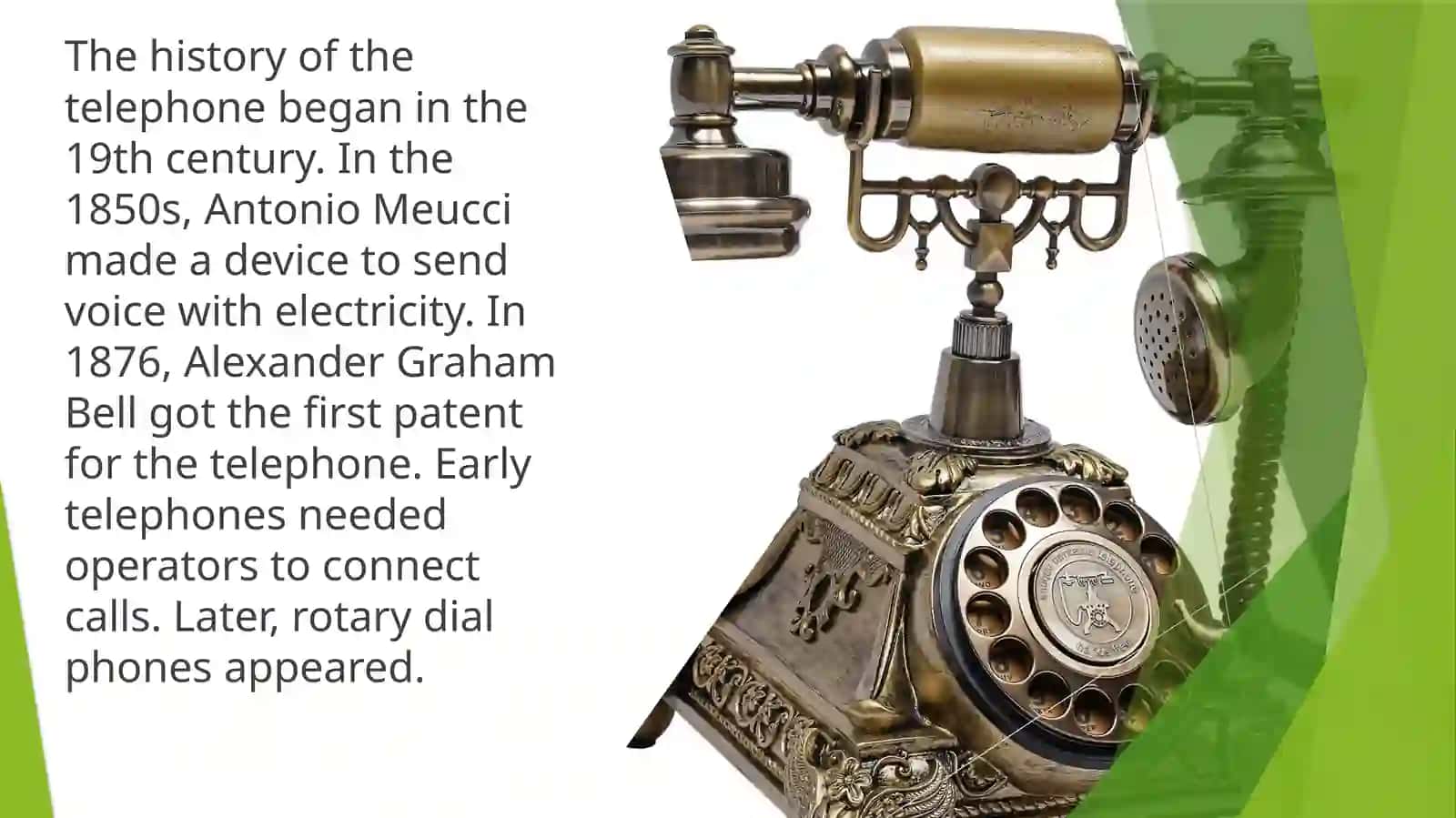 Telephones: History and Evolution 2