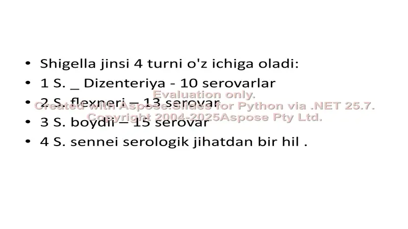 Shigella 2
