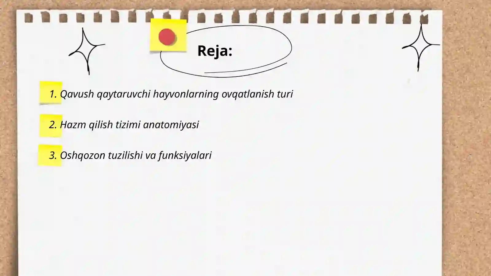 Kavush qaytaruvchi hayvonlarning ozuqasini hazm boʻlishi 2