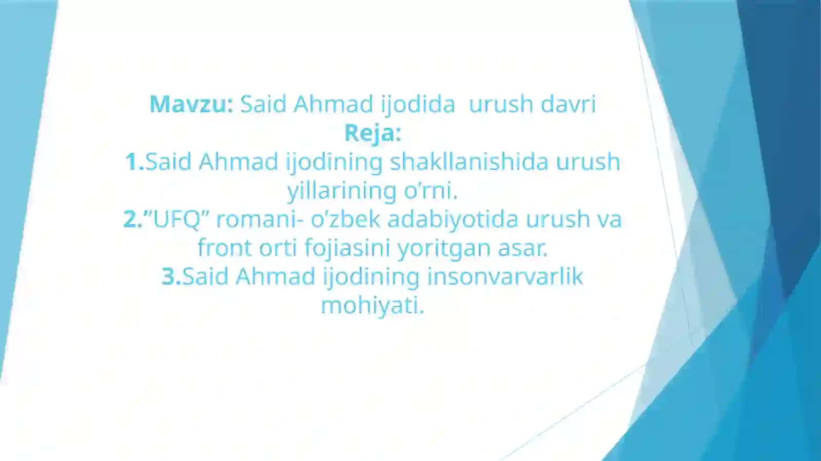Said Ahmadijodidaurushdavri 2