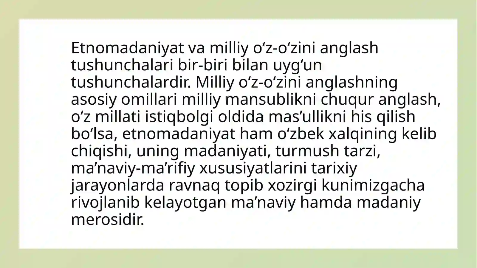 Etnomadaniyat va milliy xalq 2