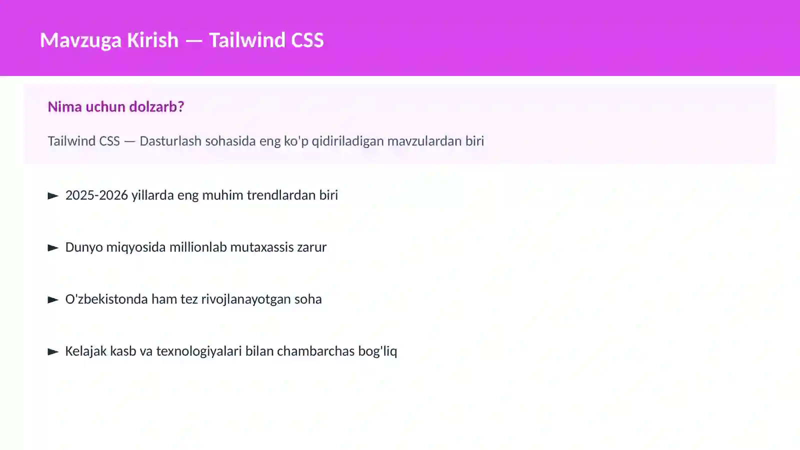 Tailwind CSS 2
