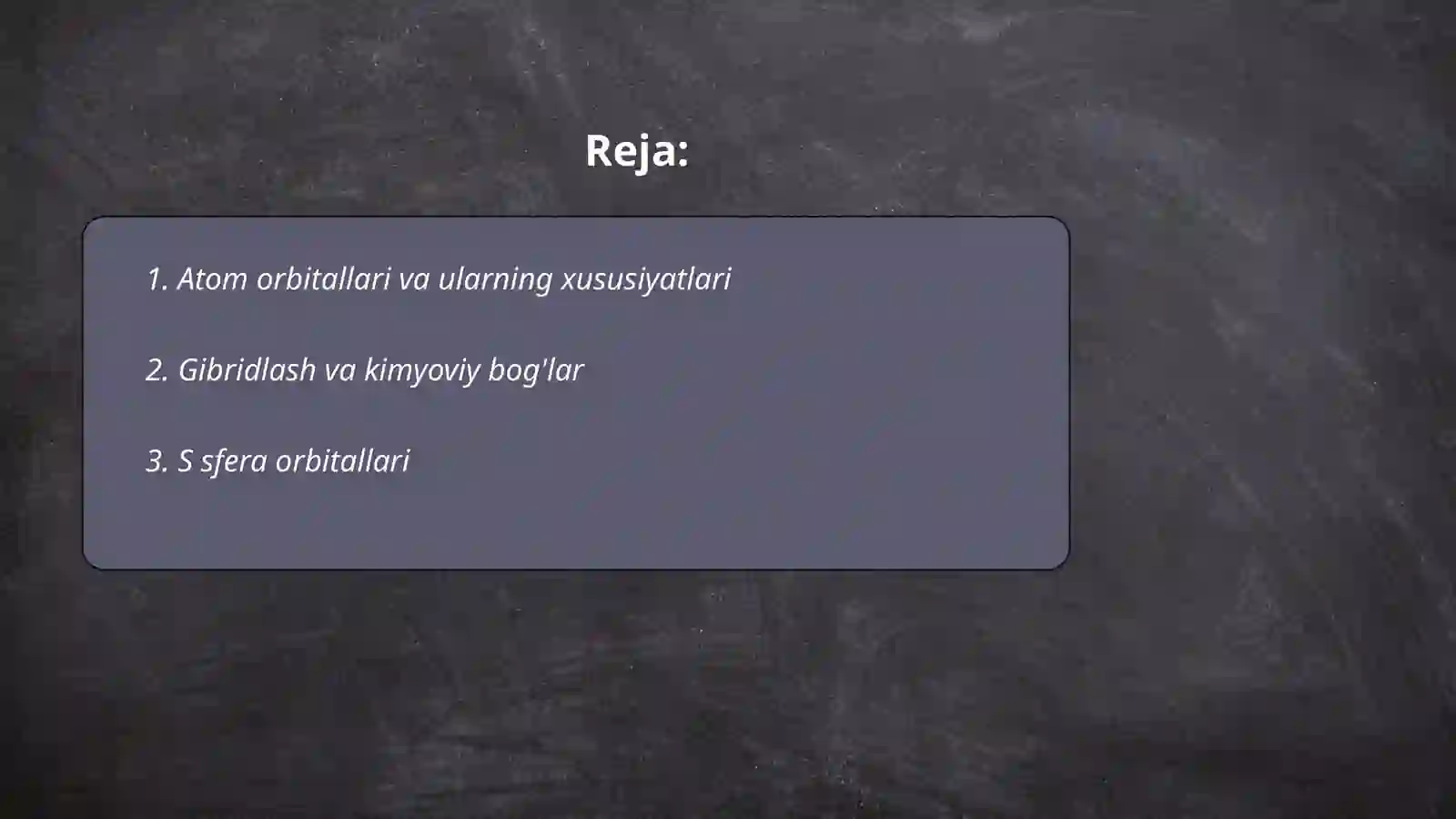 Atom orbitallar metodi.gibridlanish va uning turlari 2