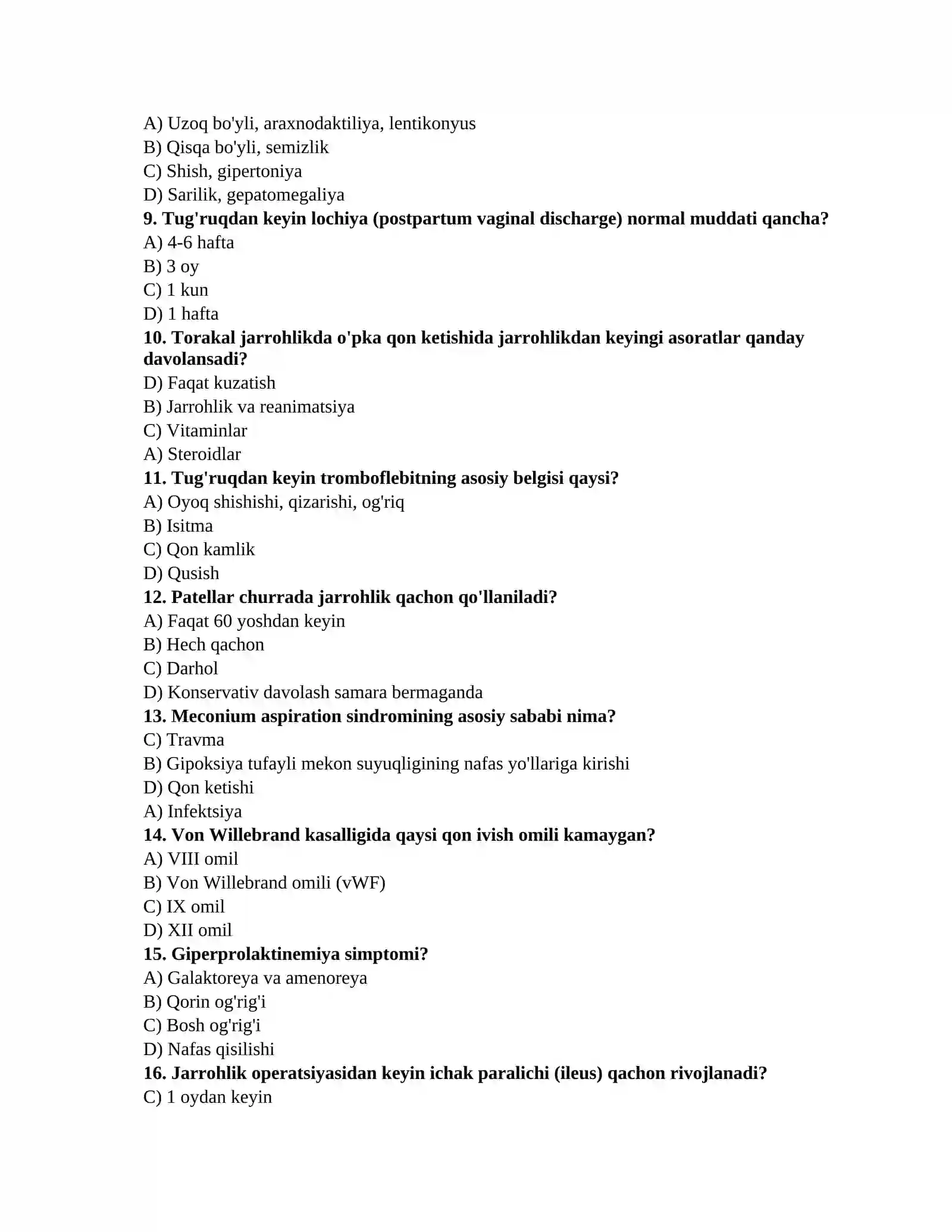 ARGOS savollari javoblari bilan 2
