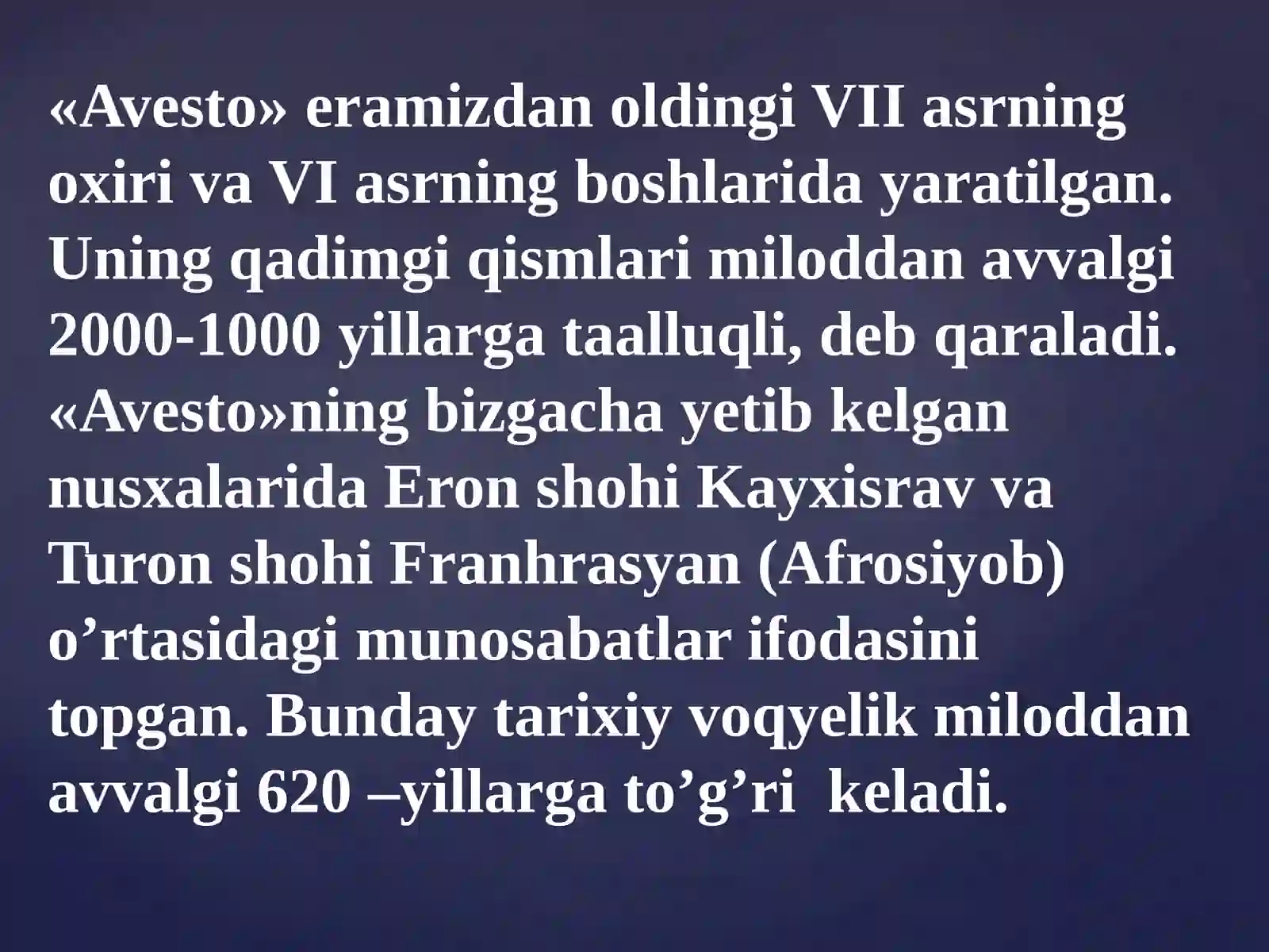 ‘Avesto‘‘data‘lim-tarbiyagaoidfikrlar 2