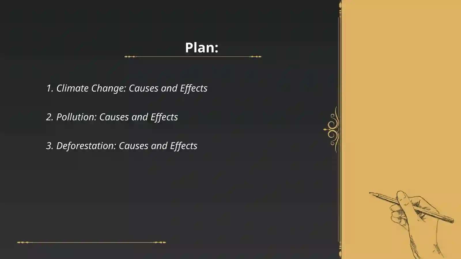 Brainstorm causes and effects 2