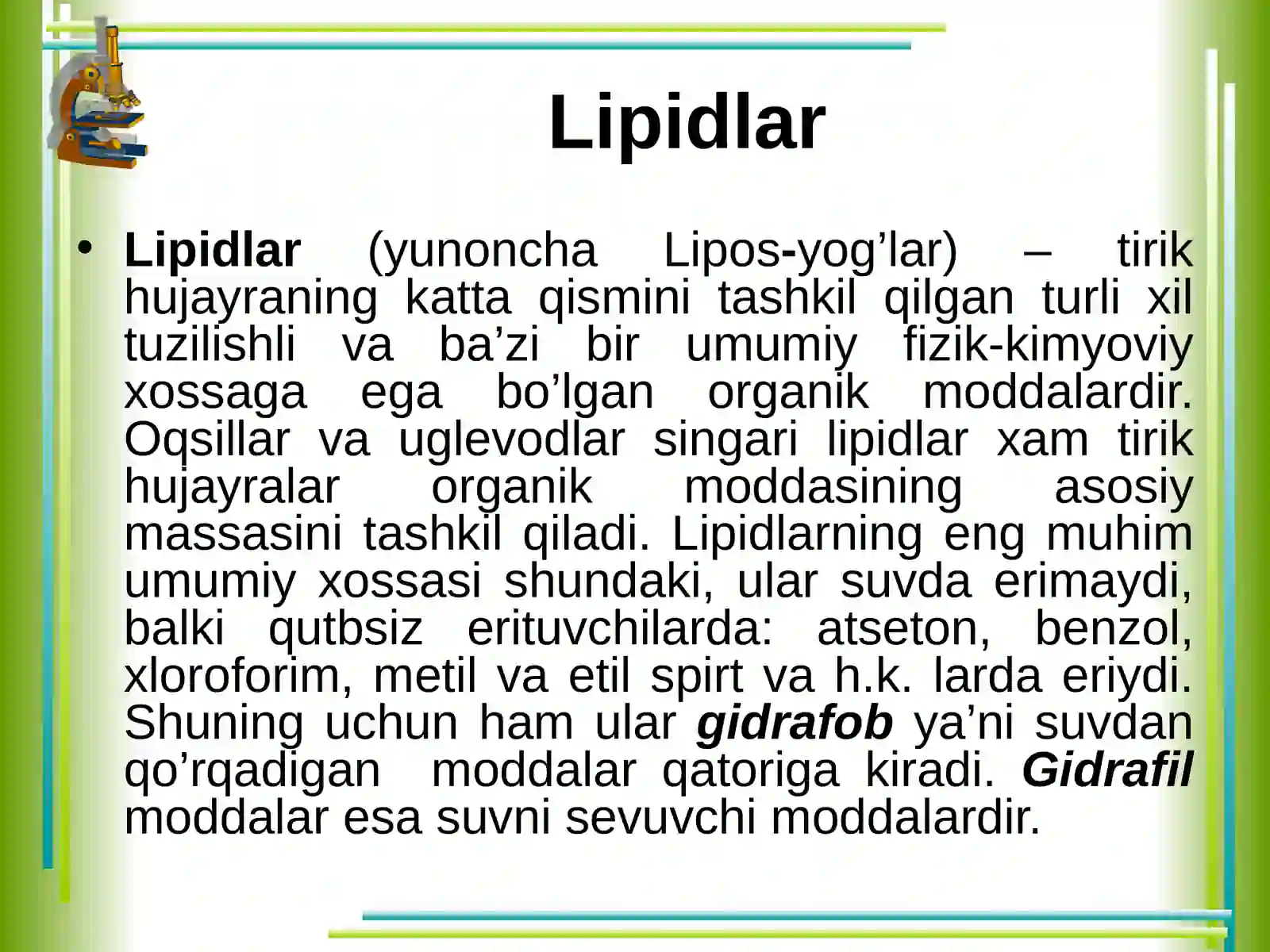 Lipidlar 2