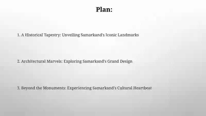 Sighteeing of Samarkand 2