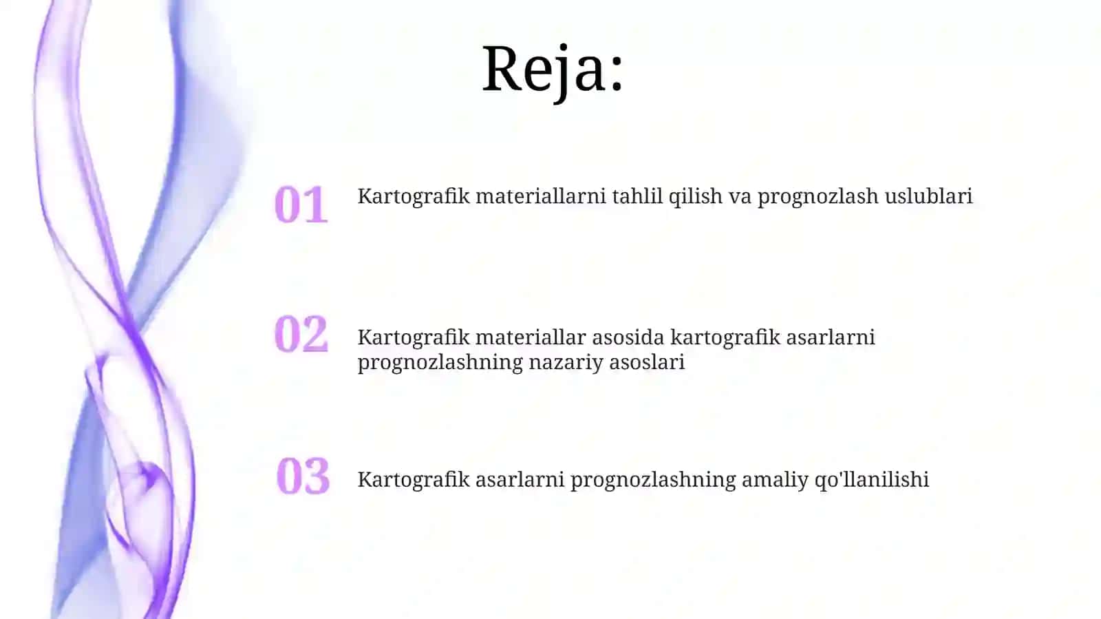 Kartografik materiallarga asoslangan holda kartografik asarlarni pragnozlash 2