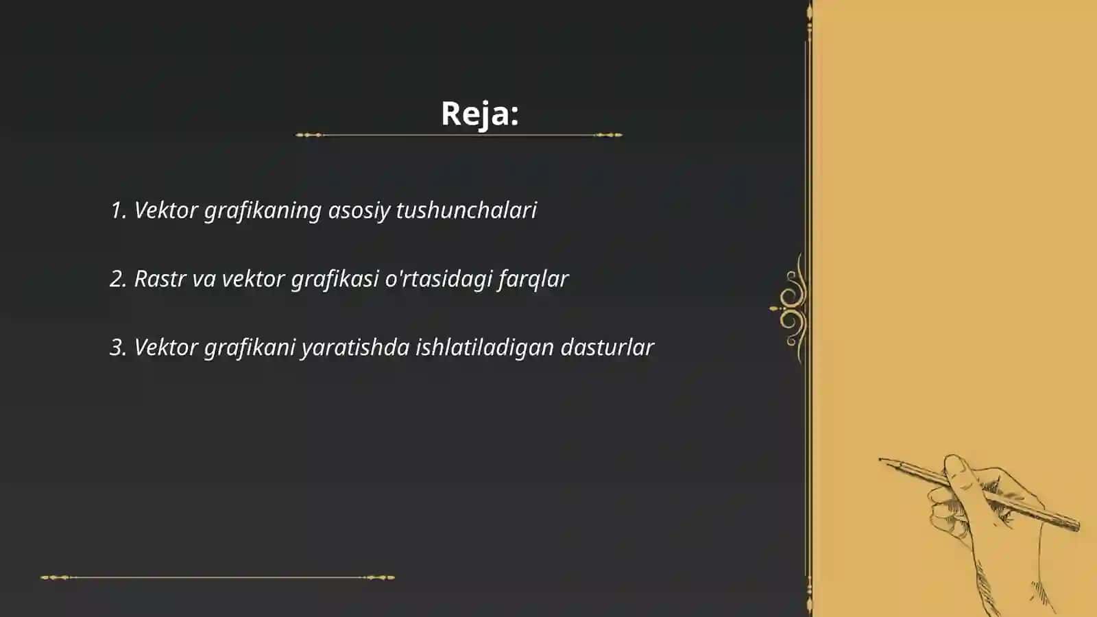 Rasrva vektor grafikasi haqida umumiy malumotlar 2