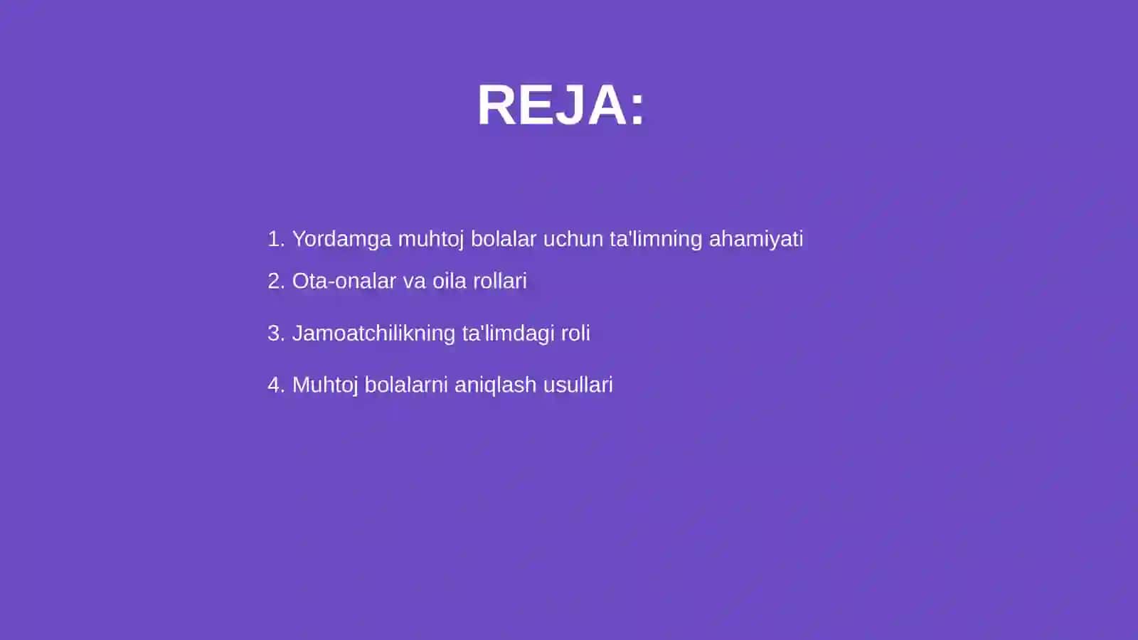 Yordamga muhtoj bolalar uchun ta'limning ahamiyati 2