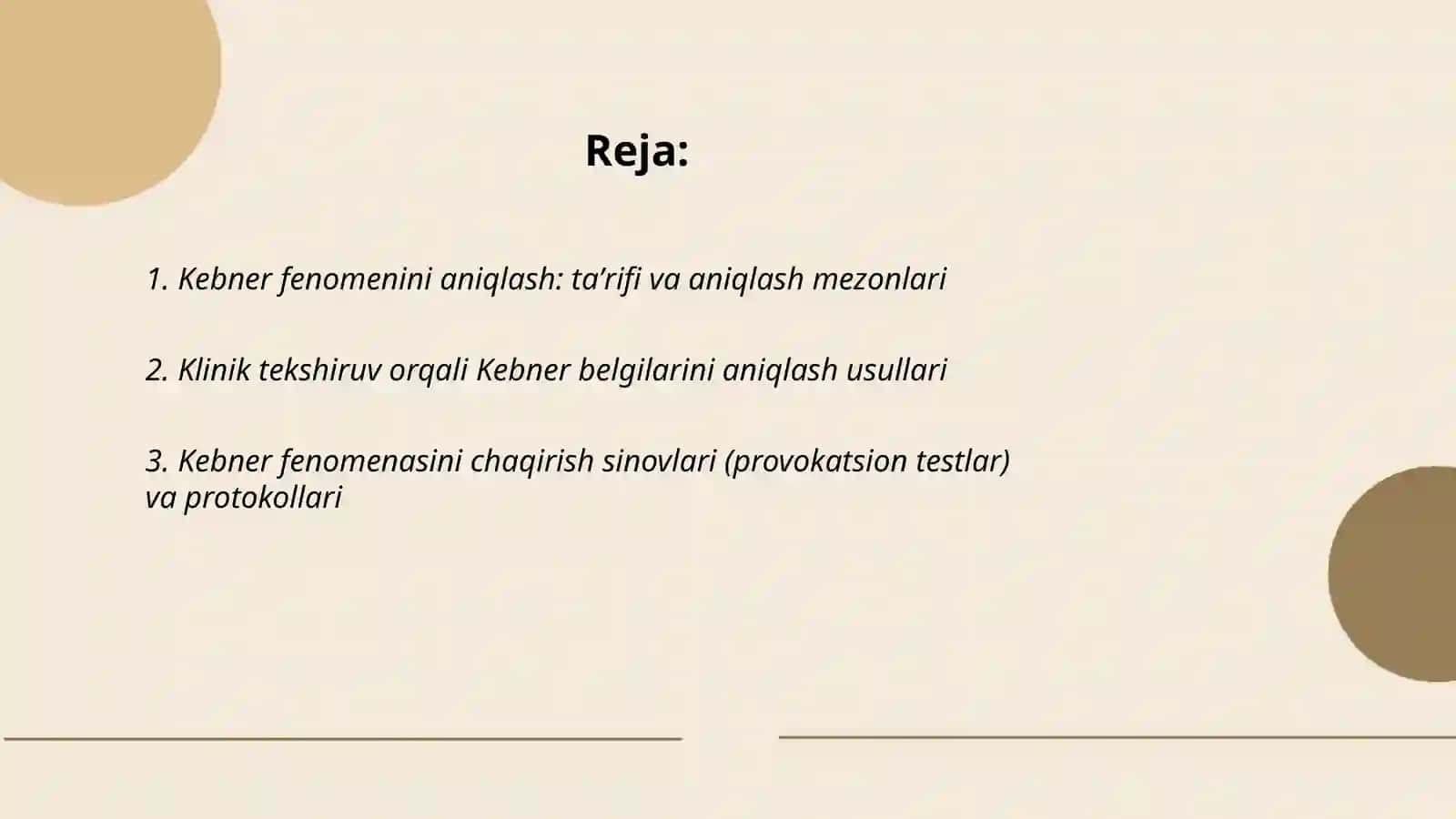 Kebner fenomenini aniqlash 2