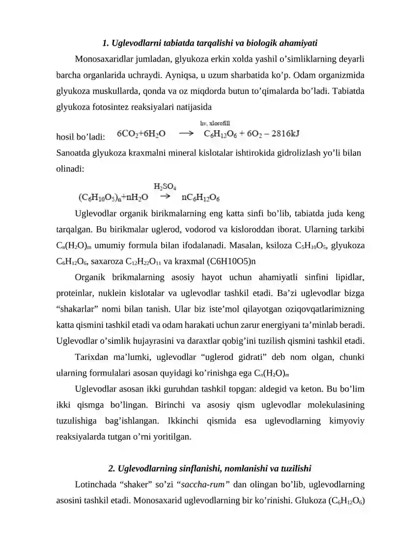 Uglevodlar 2