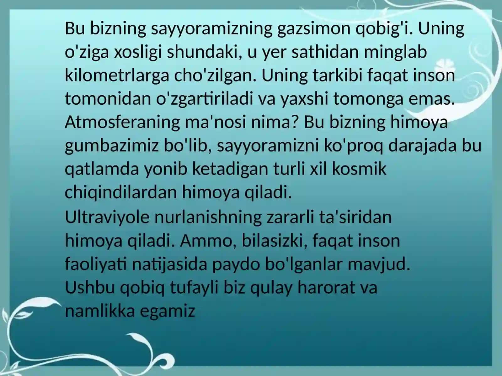 Atmosfera 2