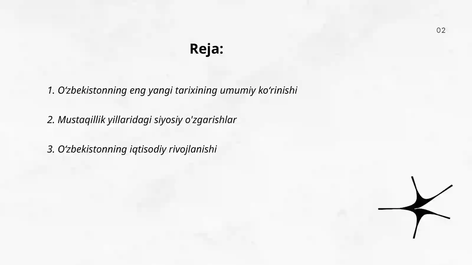 Oʻzbekistonning eng yangi tarixi 2