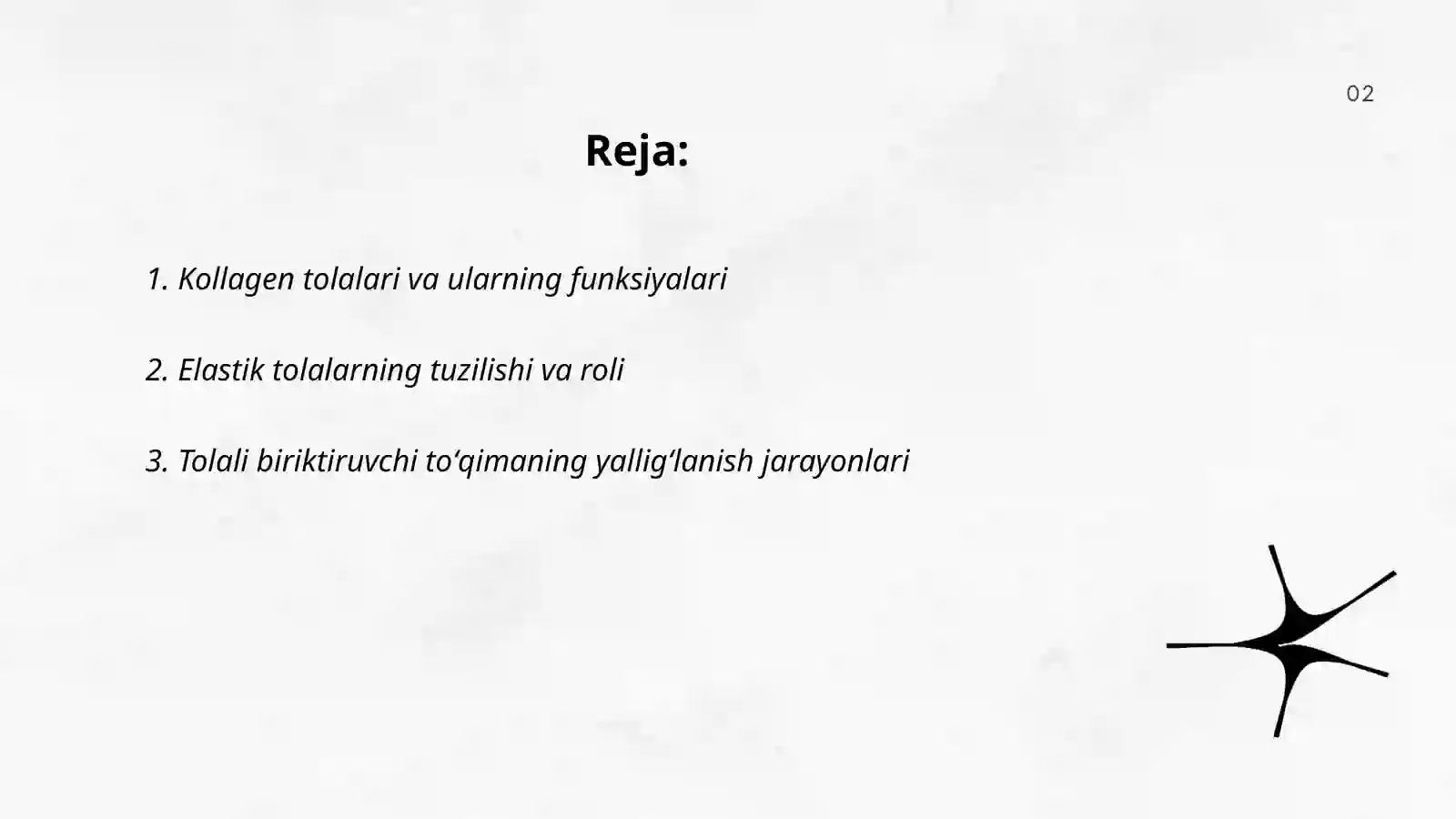 Kollagen tolalari va ularning funksiyalari 2
