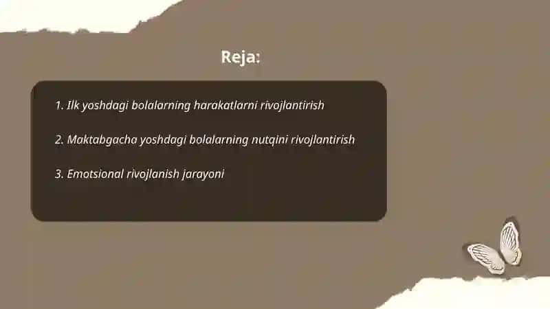 Ilk va maktabgacha yoshdagi bolalarning rivojlanish xususiyatlari 2