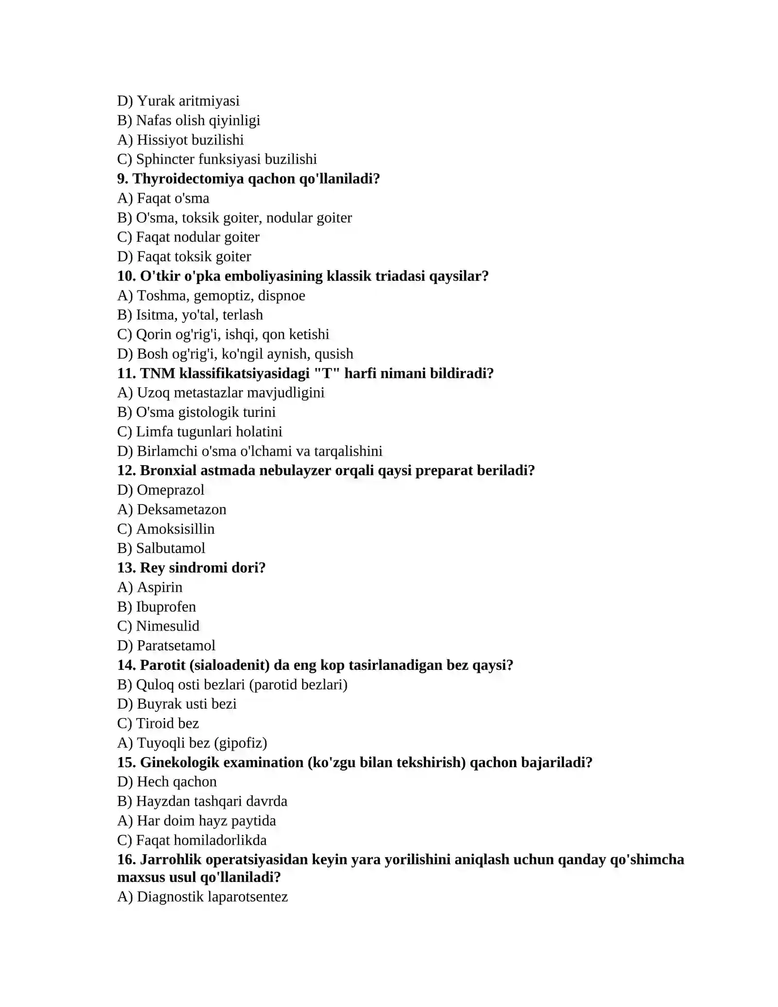 Laboratoriya test savollari 2