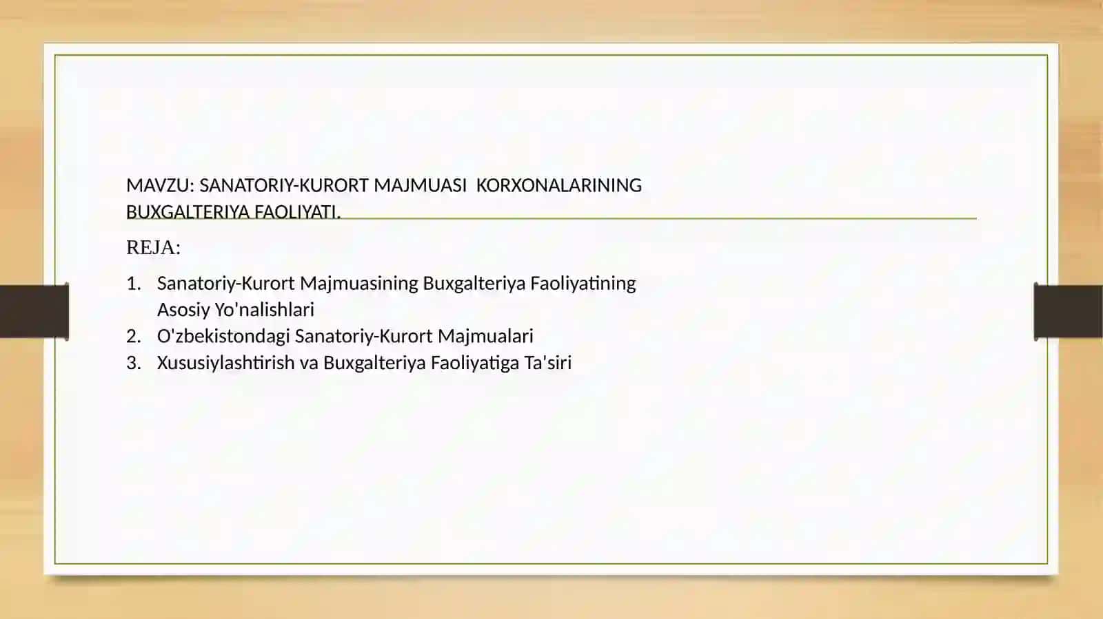 SANATORIY-KURORTMAJMUASIKORXONALARININGBUXGALTERIYAFAOLIYATI 2