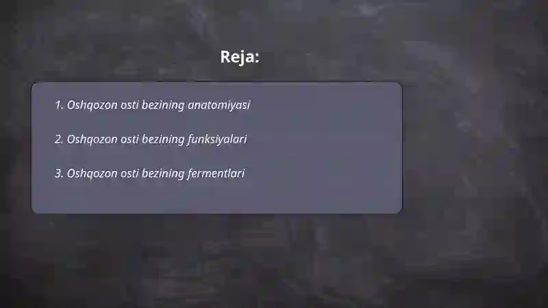 Oshqozon osti bezi 2