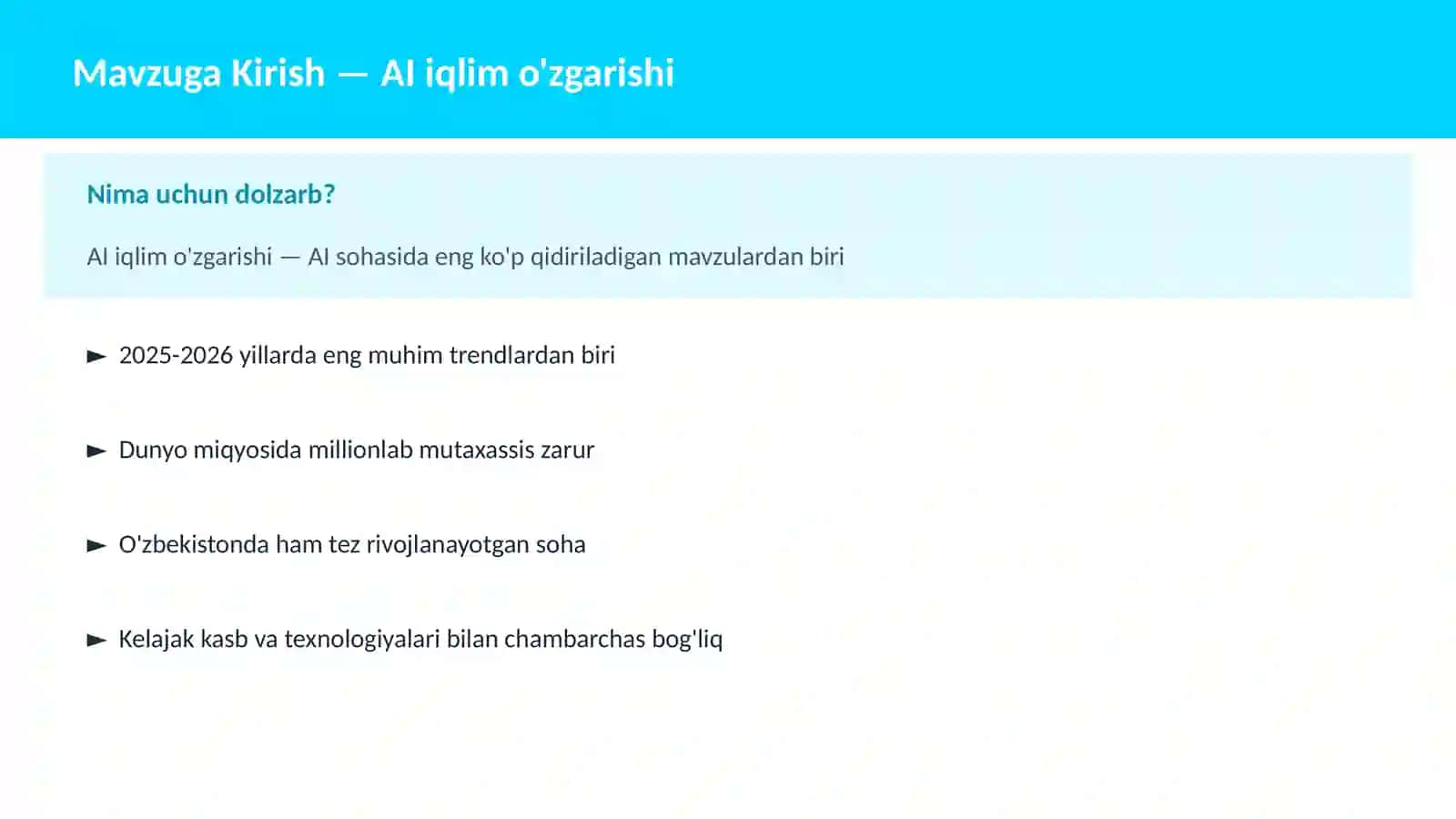AI AMALIY SOHALARDA 2