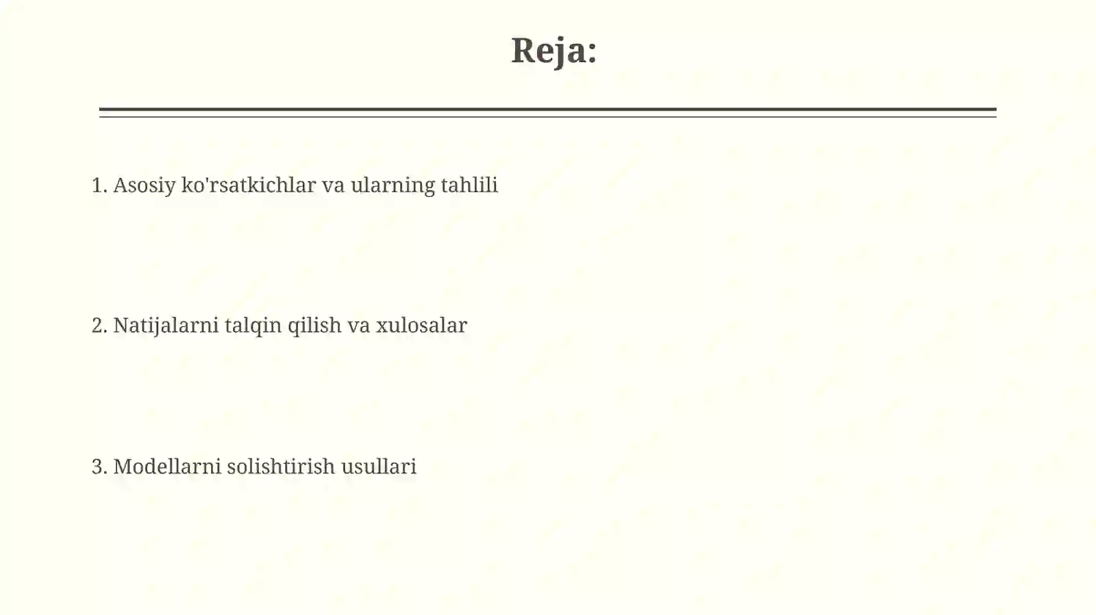 benchmarking modellari 2