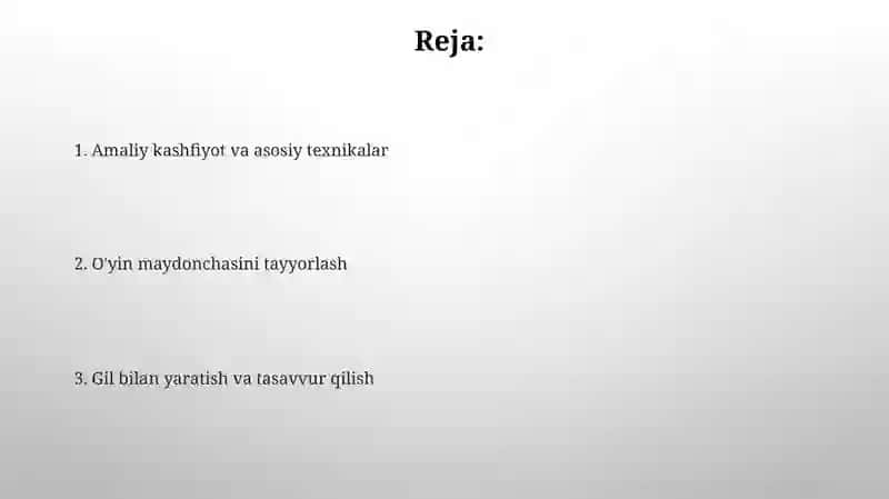 Bolalarni loy ishiga orgatish metodlari 2