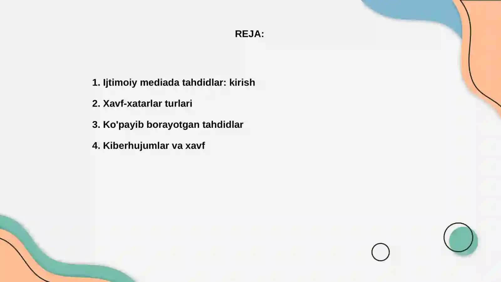 Ijtimoiy mediada tahdid va xavf xatarlar 2