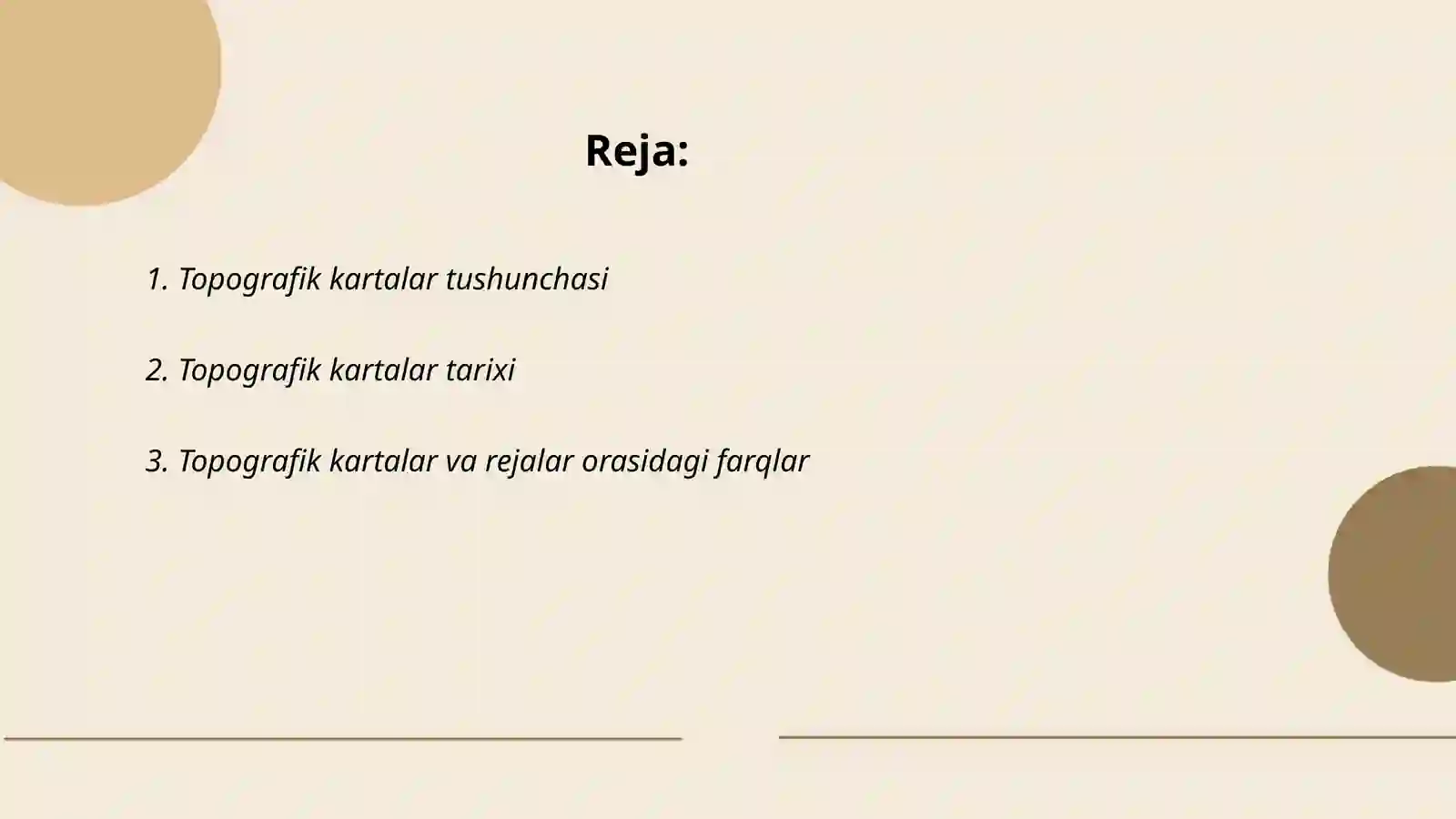 Topografik karta va planlarni varoqlarga bo'linishi va nomenklaturasi 2