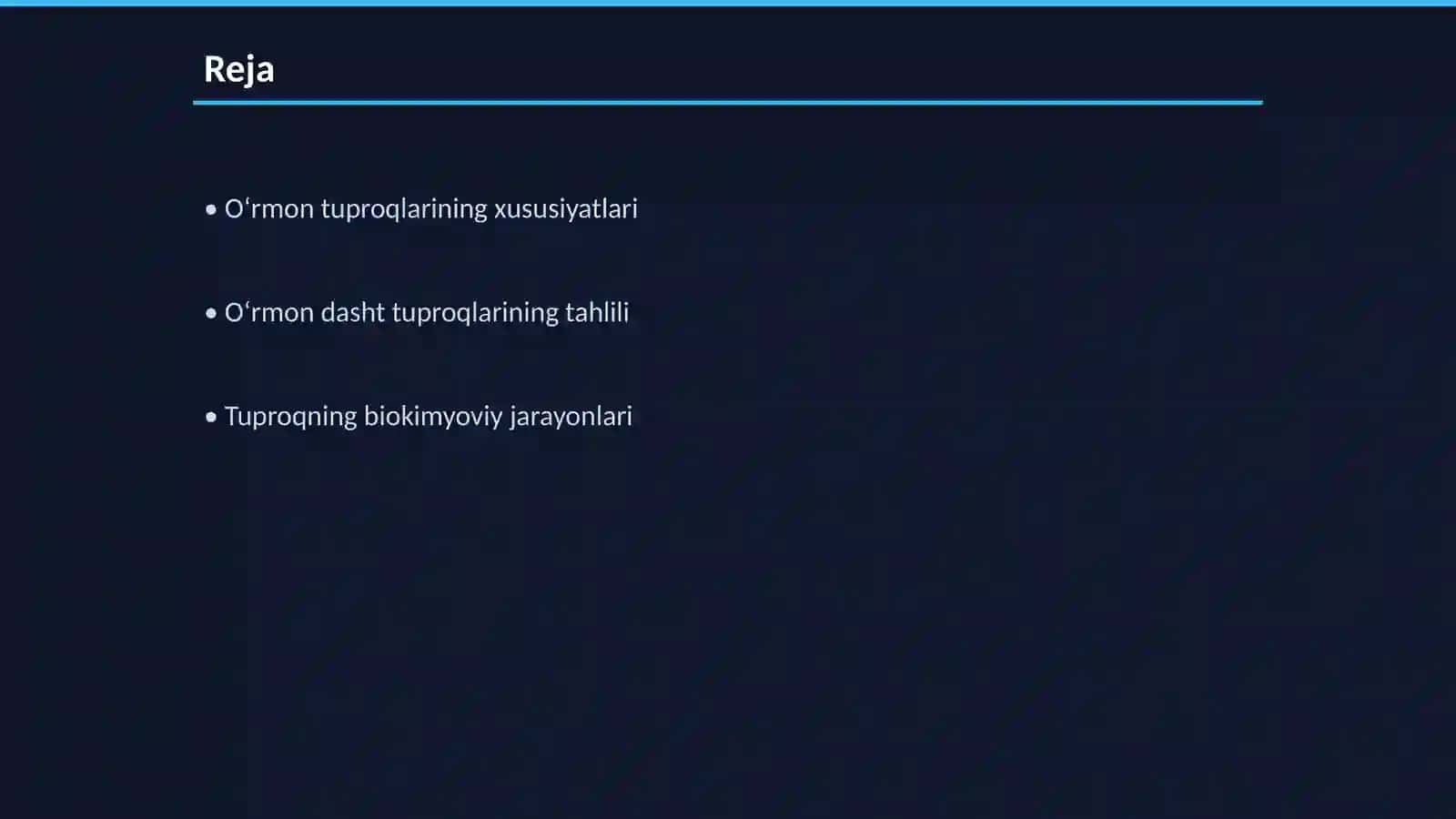Oʻrmon va oʻrmon dasht tuproqlari 2