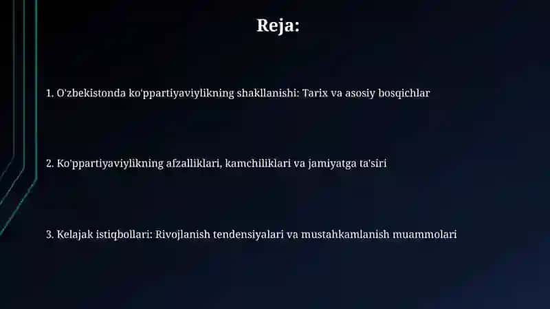 Ko‘ppartiyaviylikning shakllanishi: Tarix va asosiy bosqichlar 2